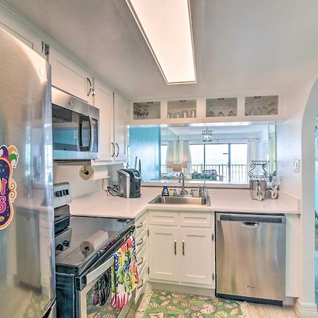 Galveston Oceanfront Condo With Balcony And View! Exterior foto