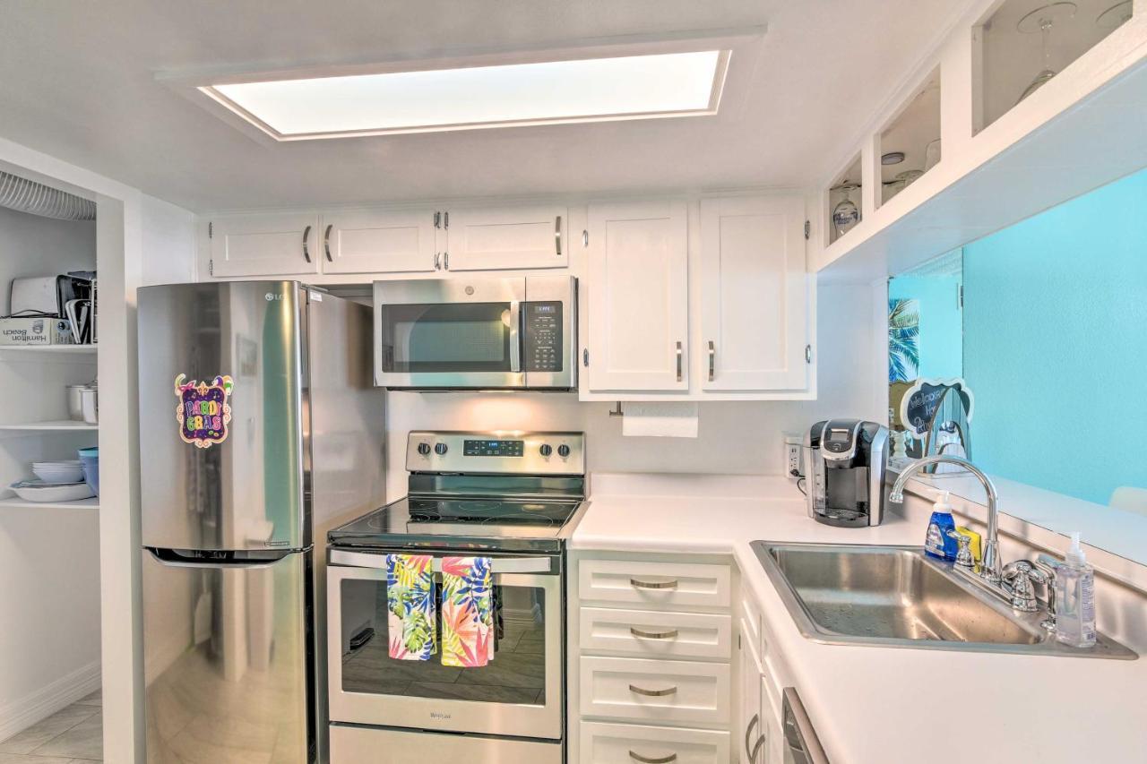 Galveston Oceanfront Condo With Balcony And View! Exterior foto
