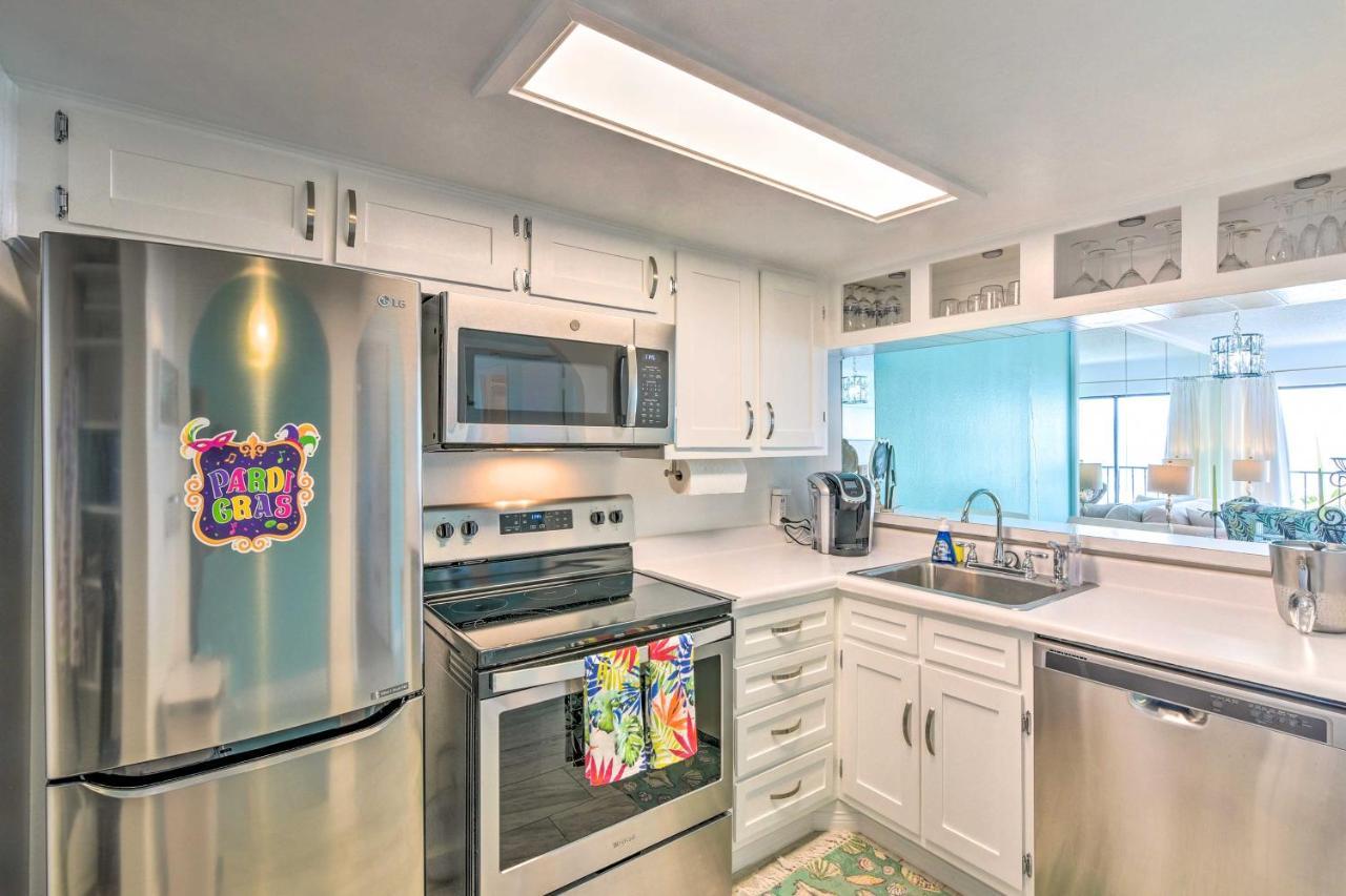 Galveston Oceanfront Condo With Balcony And View! Exterior foto
